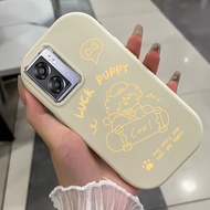 Case For OPPO A57 2022 A77 2022 A57s A57e A77s Shockproof Lucky Puppy Phone