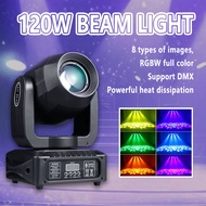 120W Moving Head Beam 60 Watt Lampu Sorot Panggung LED Disco Party Lights Lampu Beam With Gobo and P