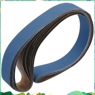 6Pcs 2 x 72 Inch 120 Grit Zirconia Sanding Belts Metal Grinding Polishing