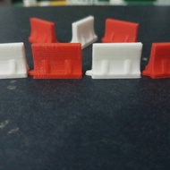 Miniature street barrier jersey 1:87 and 1:64