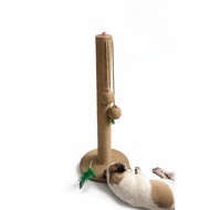 Pine wood scratching post for cats and catstree pets