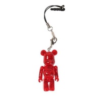 MEDICOM TOY 積木熊暴力熊鑰匙扣掛件 紅色