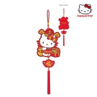 SANRIO - Hello Kitty 繡花布藝掛飾/新年節日裝飾吊飾