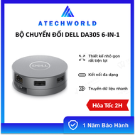 Bộ Chuyển Đổi Dell 6-in-1 USB-C Multiport Adapter - DA305 - Hàng Chính Hãng - BH 1 Năm - Có Xuất VAT