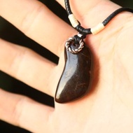 【琥珀系列】手磨緬甸翳珀 稀有 琥珀 綴銀 百搭項鍊 (詳見描述)