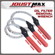 Universal Adjustable Oil Filter Wrench Pembuka Oil Filter Opener Pembuka Filter Minyak Hitam Strap W