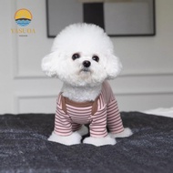 LARGLO Dog Jumpsuit, Soft Long Sleeves Four-Legged Dog Pajamas, Pet Sleepwear Anti-licking Comfortab