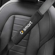 2PCS Car Seat B Cover Shoulder Protector Pad for SMART Eq Fortwo Forfour 453 451 452 450 454 Auto Ac