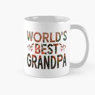 Mug Ceramic Mug Worlds Best Grandpa Gift For Grandpa | Custom Name | Gift Mug | Gift Mug | Souvenir Mug | Custom Mug | Aesthetic Mug | Name Mug | Cute Mug