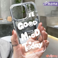 Fashion Trend PC Case iPhone 13 15 11 12 14 Pro Max XR X Xs Glossy Guys Clear Acrylic HardCase Casin