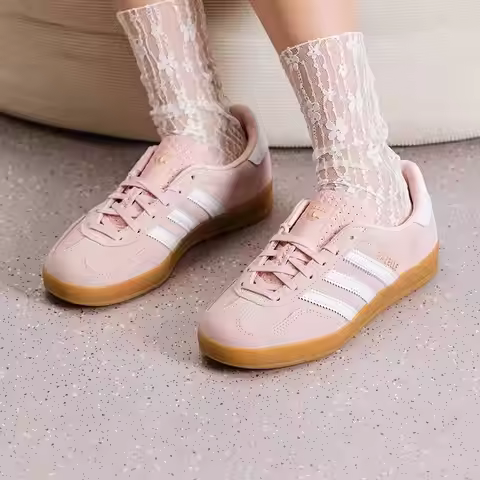 Adidas Originals Women's T-Toe German Training Shoes Fashion Retro Low-Top Sneakers Ih5484
