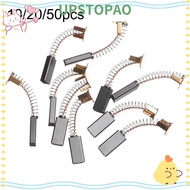 UPSTOPAO 10/20/50pcs Carbon Brushes Rotary Tool Mini Drill Angle Grinder Spare Parts