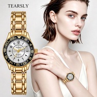 Luminous Waterproof Ladies Watch Round Digital Dial Quartz Watch Women Watch 9.8