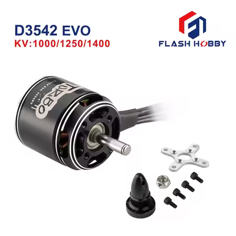 Flashhobby D3542EVO 3542 2820 1000KV 1250KV 1450KV RC Brushless Motor for UAV Aircraft Multicopters 