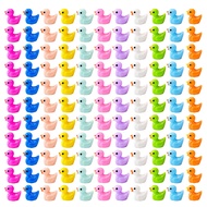 220 Pieces Mini Resin Duck Miniature Figures Micro Fairy Garden Landscape Aquarium Hide and Seek Pra