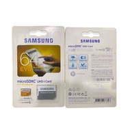 Samsung Memory Card 64GB EVO Ultra-fast Performance Speed up to 48MB/s Class10