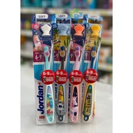 JORDAN TOOTHBRUSH STEP 3 (6-9) W/CAP SOFT