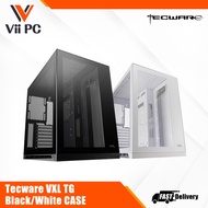 Tecware VXL TG Dual Chamber ATX Case Black or White