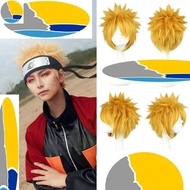 rambut palsu lelaki kartun naruto hensem bergaya warna kuning original ss5426qq