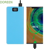 DOREEN Battery Charger Box Mobile Phone Charger Type C  Holder Charger Box Battery Box LCD Digital D