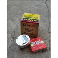 READY STOCK TOBAKI FORGED PISTON 57MM (DOME) with ORIGINAL RIK Ring &gt;&gt;LC135/Y15ZR/FZ150&lt;