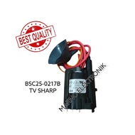 Playback TV SHARP BSC25-0217B FLYBACK BSC 25-0217B FBT BSC 25 0217B 0217B ORIGINAL ORIGINAL