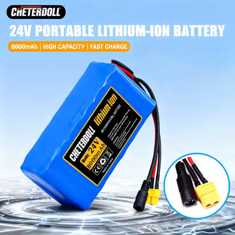 24v battery lithium 7S3P 18650 8Ah Li-ion Battery Packfor wheelchairs power Li-ion Replacement Batte