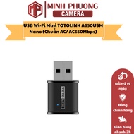 USB Wi-Fi Mini TOTOLINK A650USM Nano (AC Standard/ AC650Mbps/ Underground Antenna), 24-month manufac