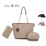 Swiss Polo Ladies 3 In 1 Quilted Bag Set - Multi Colour HHP 3876