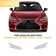 For Lexus ES 250 300H 350 2019-2023 TPU Car Headlight Film Clear Bra Kit Decal Pre Cut PPF Scratch P