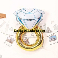 Diamond ring balloon - ring balloon - diamond ring foil - diamond balloon - diamond ring - Ring