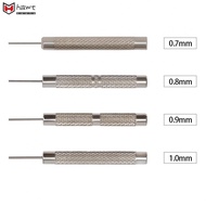 Watch Repair DIY Tool Set of 10 Iron Pin Punches for Pin Removal and Adjustment