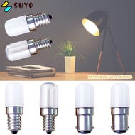 SUYO Refrigerator freezer light, Pygmy Small Screw B15 E12 E14 Connector Fridge Bulb, Home Chandelie