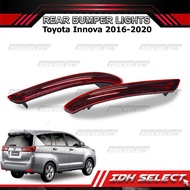 Toyota Innova Rear Bumper Reflector LED Audi Style 2016 to present LAMP TOYOTA INNOVA 2016 Innova Re