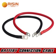 35sqmm 2AWG Battery Connecting Cable 50sqmm 1AWG PVC Wire M8 Cable Lug Connect UPS Battery Motor Car