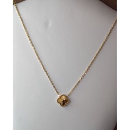 clover leaf necklace 40cm + 5cm