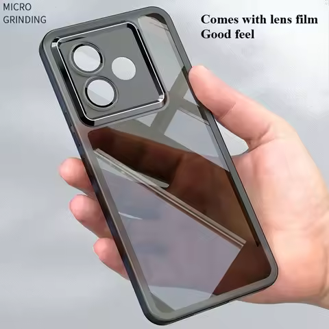 For Realme GT 7/GT 7T/GT7 PRO Case Luxury Transparent Silicone TPU Back Cover For Realme GT 7 Shockp