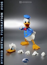 HEROCROSS HMF#006 迪士尼 Donald Duck Hybrid Metal Figuration #006