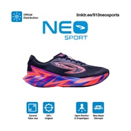 MERAH UNGU 910 HAZE STRIKE KNIT RUNNING SHOES - BLACK, RED,/, PURPLE