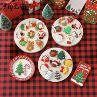 Santa Claus Christmas Silicone Mold DIY Gingerbread Man Biscuit Mold Cake Decoration Christmas Gift