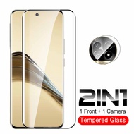 2in1 For Realme 13 Pro+ Curved Screen Protector Tempered Glass Realmi Realme 13 Pro 13 Pro Plus + 13