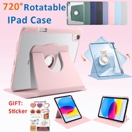 Fara Casing Ipad720Rotate Flip Case Ipad Gen 10 10.9'/Air 6/5/4 10.2 inch iPad 5 6 9 7th 8th Gen