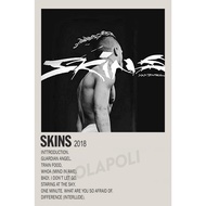 Skins Album Cover Poster - XXXTentacion