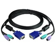 KVM Switch Cable 1 monitor 2 pc