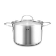 Fissler Dual Handle Pot 24cm Fissler New Family Stew Pot IH and Gas Compatible Oven Safe Stainless S