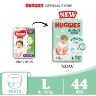 Huggies AirSoft Pants L44 x 3 Super Jumbo Pack