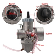 Motorcycle 44mm Carburetor For Mikuni Round Slide V