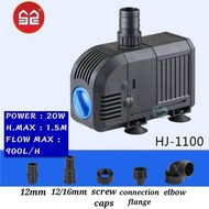 【DURABLE】 SUNSUN Submersible Water Pump HJ-500/HJ-600/HJ-1100/HJ-1500/HJ-2000/HJ-2500/HJ-3000/ HJ-45