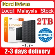 2024 【Ready stock】Seagate-2TB 1TB Expansion Backup USB 3.0 External Hard Drive HDD Hard disk