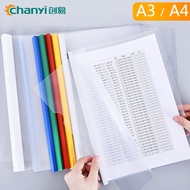 New Store Special Offer New Store Special Offer Chuangyi A3 Frosted Folder Transparent Drawstring Cl
